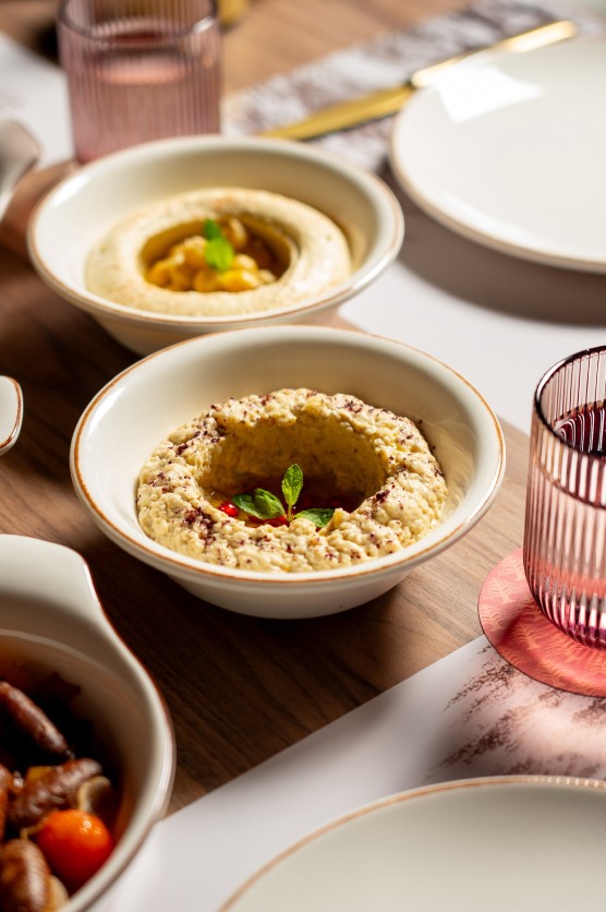 Ghusoun Lebanese Batenjen Dish Traditional